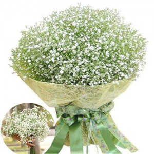 Gypsophila Romantic Baby&apos;s Breath Silk Flowers Bridal Party Wedding Home Décor 755082720642  382195305891